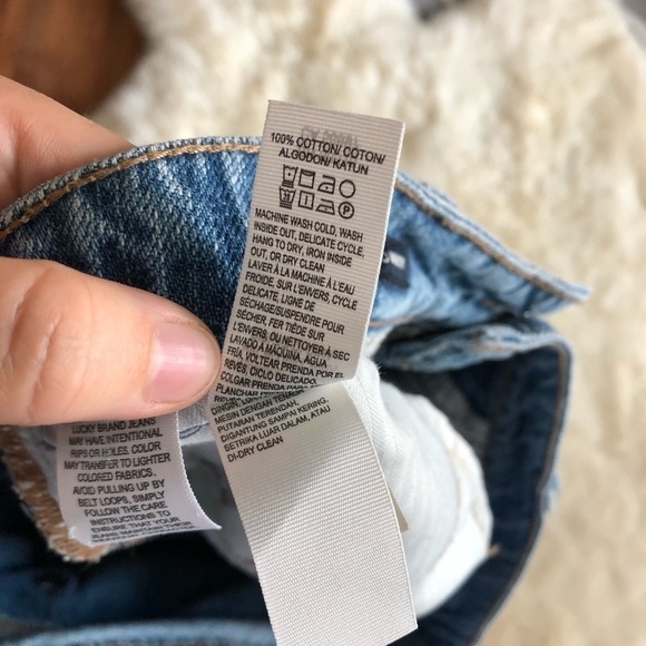 Lucky Brand The High Rise Tomboy Raw Hem Jeans 32 - Picture 8 of 10